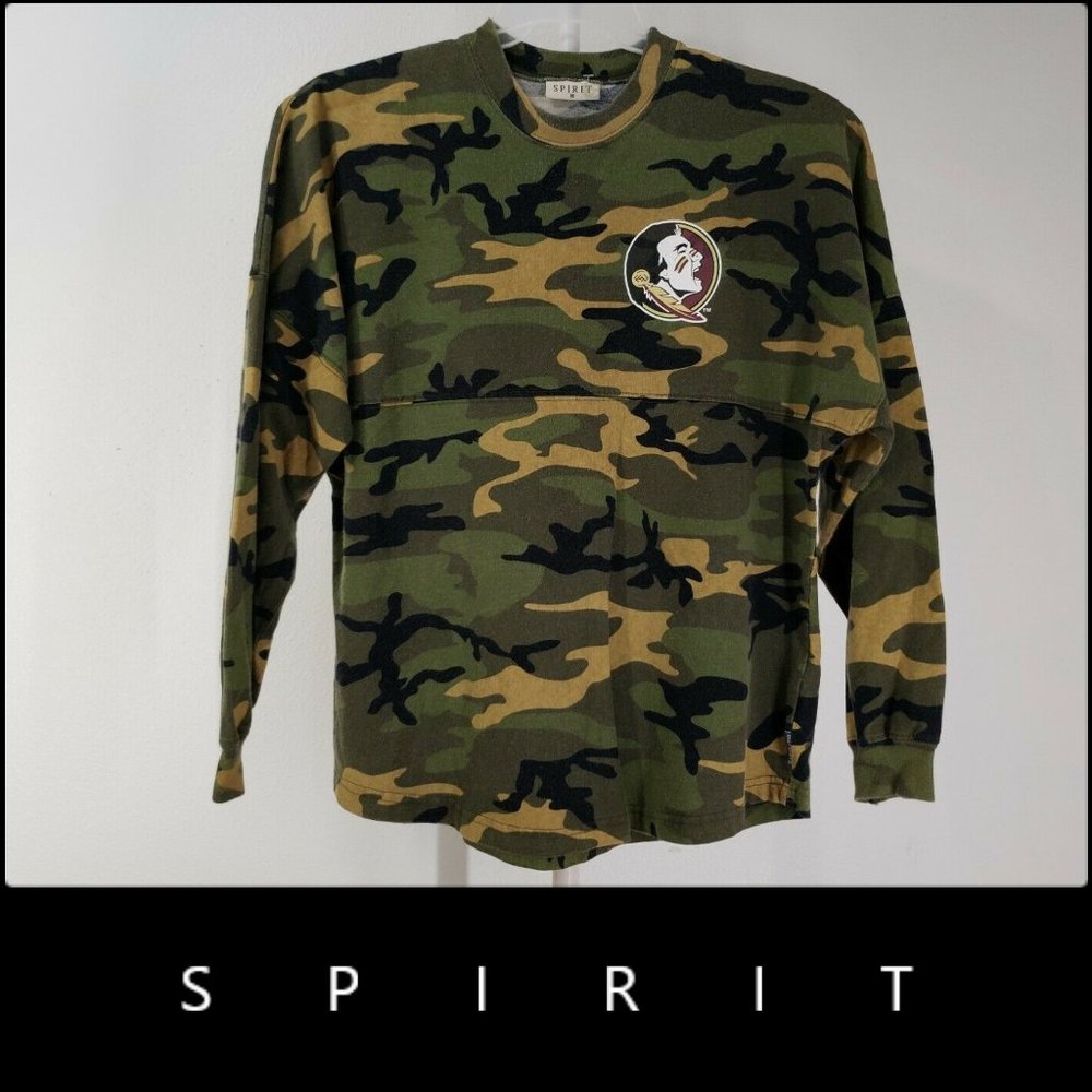 Spirit Camouflage Seminoles Florida State Sweater